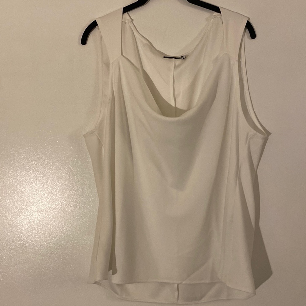 ASOS Design Curve Sleeveless Top with Cowl Neck